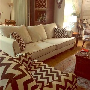 Excellent condition and super comfy couch